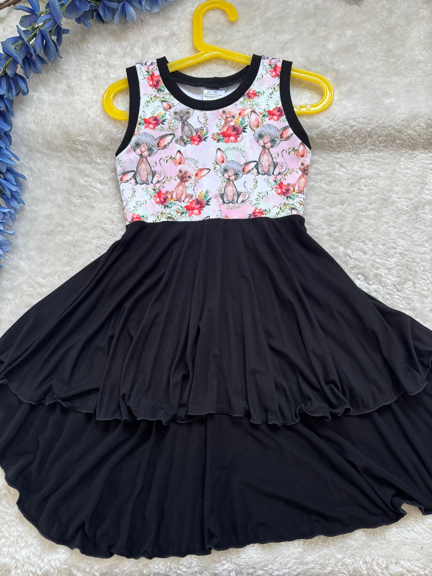 Robe courte et longue 5 ans