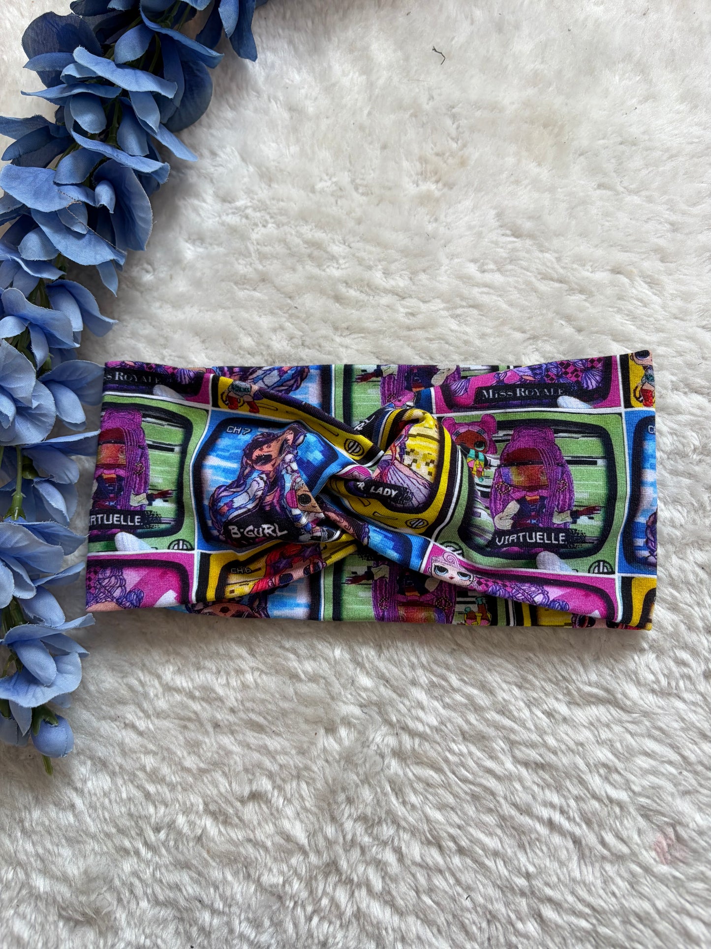 Bandeau twist poupée