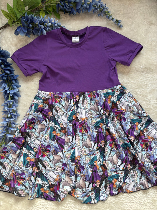 Robe grandeur 8-9 ans