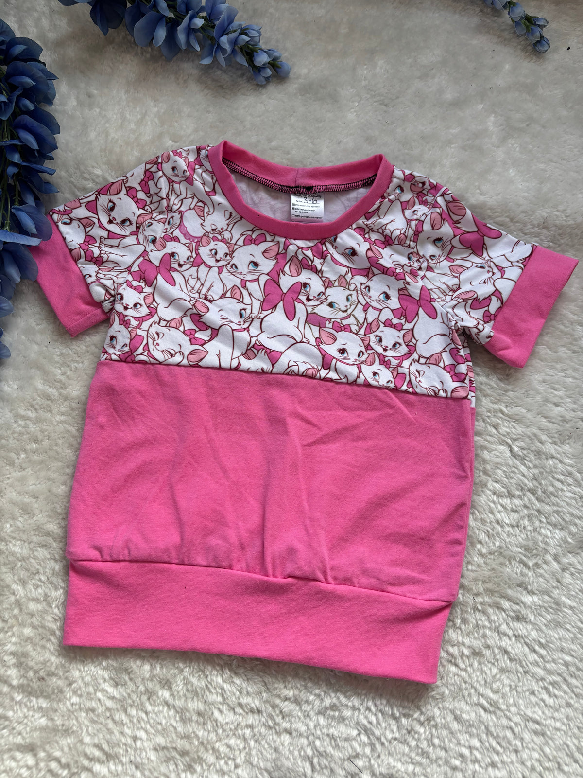 T-shirt enfant évolutif chat