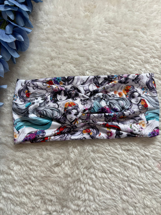 Bandeau twist princesse au crayon