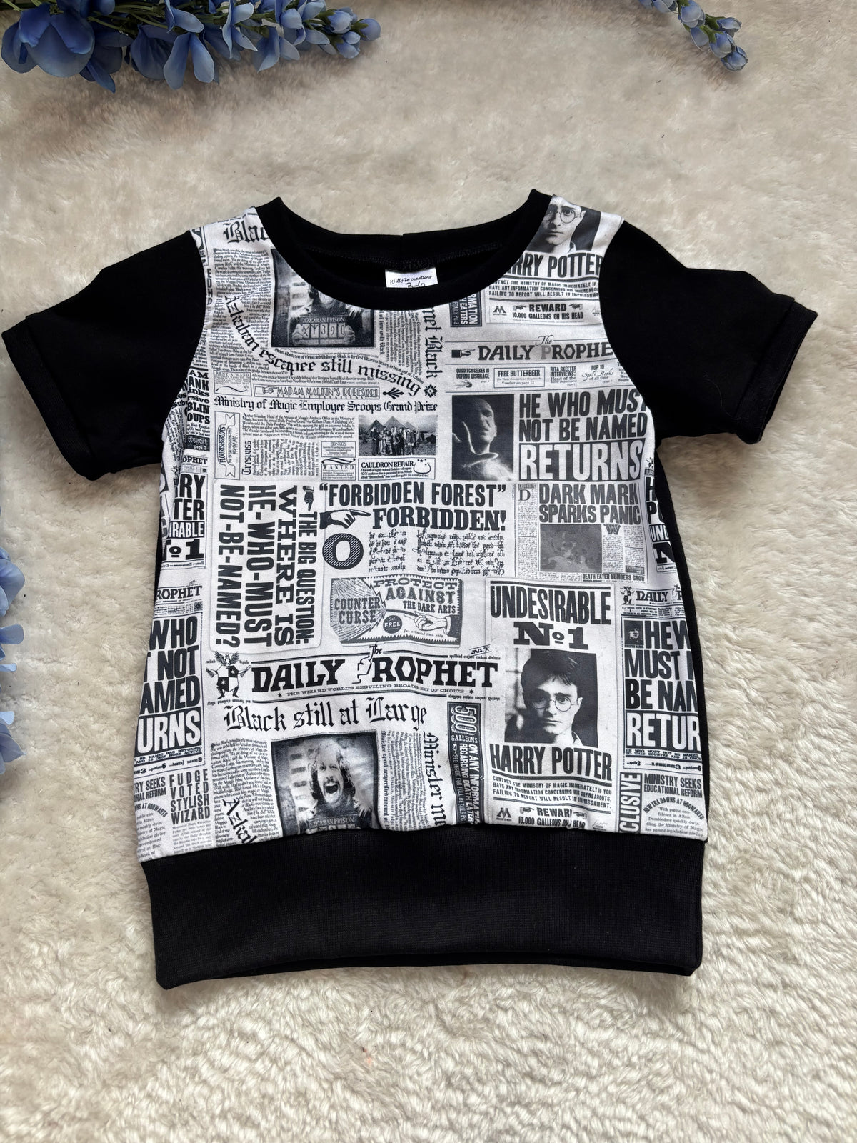T-shirt enfant évolutif hp journal