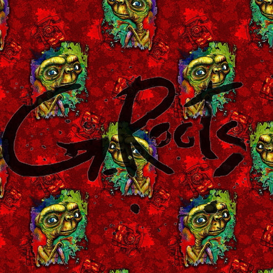 E.t fond rouge genroots