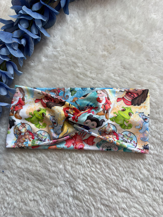 Bandeau twist personnages animés