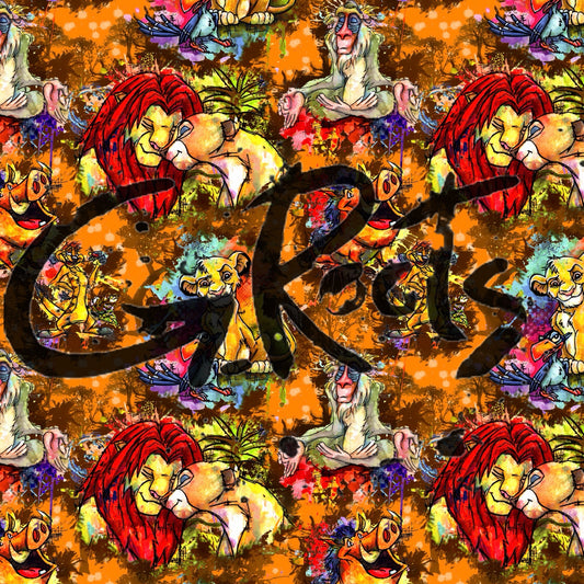 Lion orange genroots