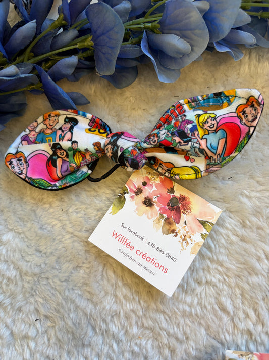 Élastique à cheveux avec nœud