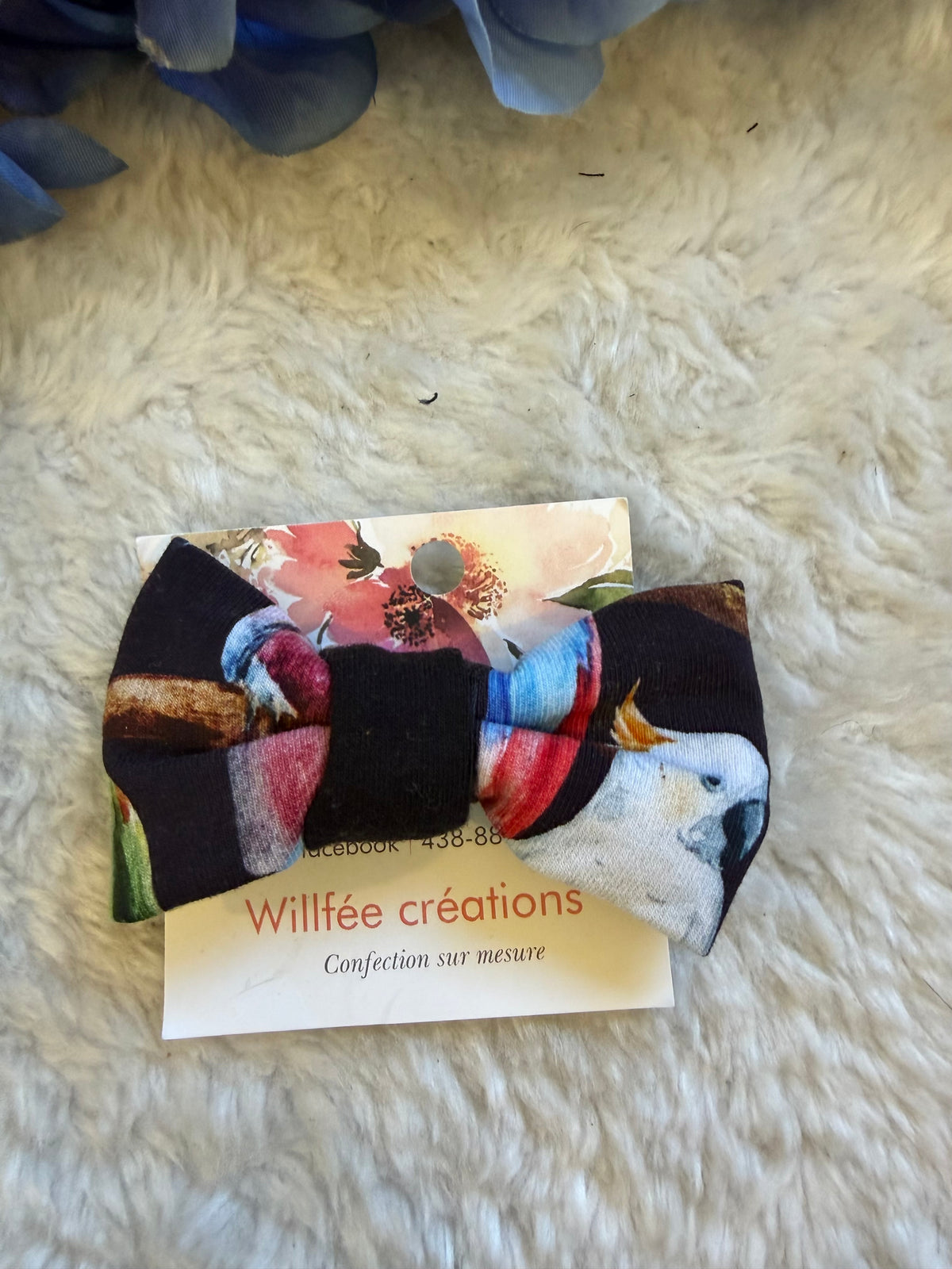 Bouclette sur petite pince